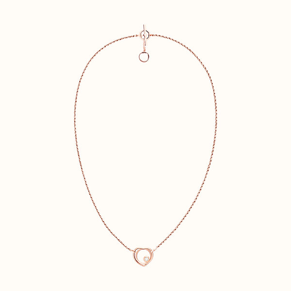 Vertige Cœur necklace, very small model | Hermès USA